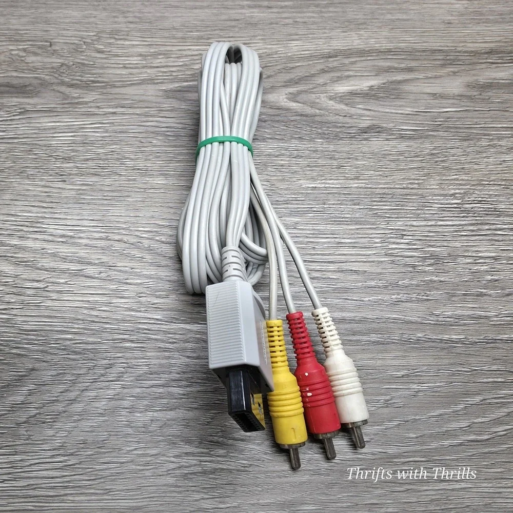 Original Nintendo Audio Video‎ Cable For Wii And Wii U